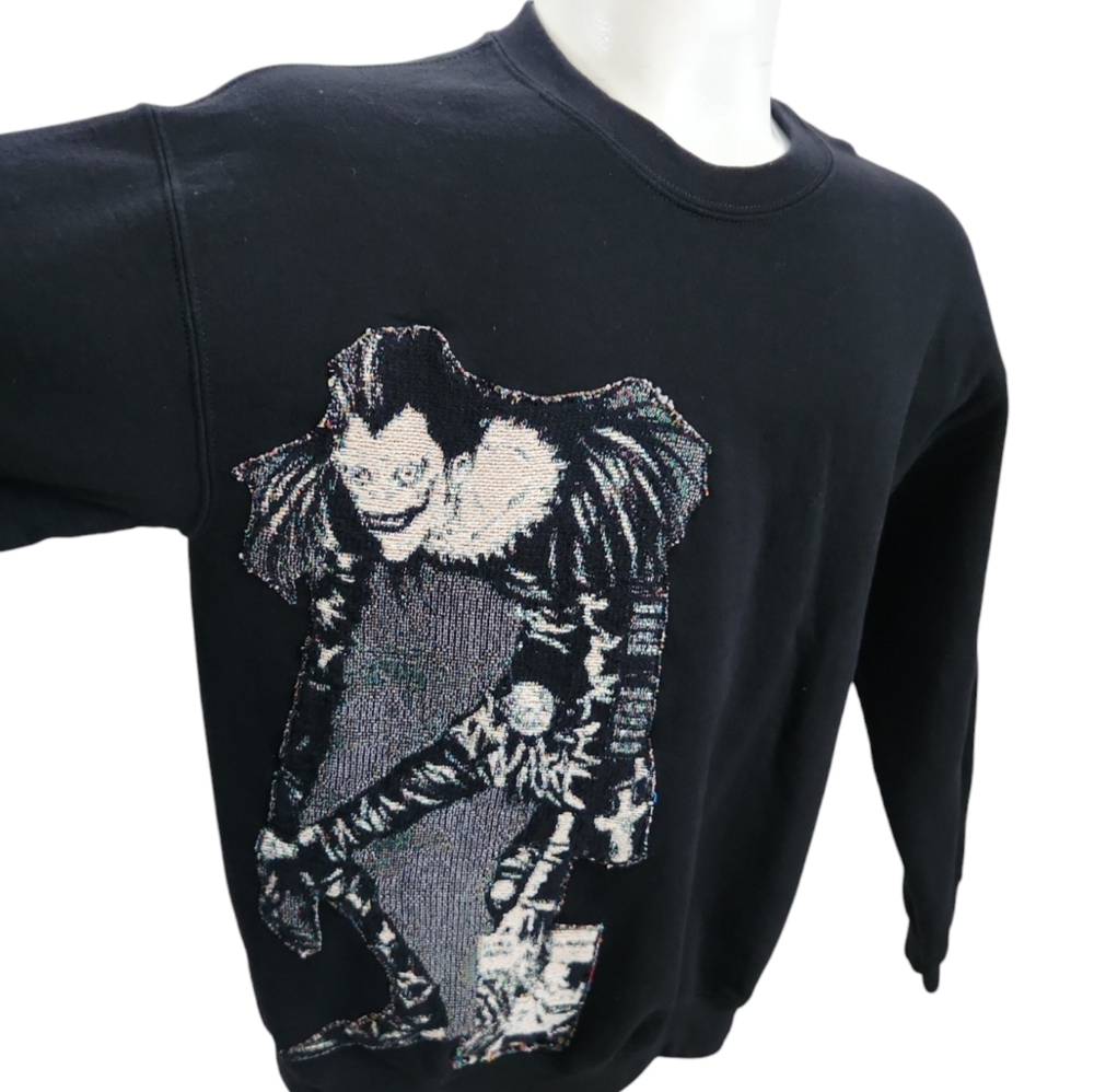 RYUK Death Note Manga Anime TAPESTRY rare Vendetta Crewneck Sweater Rare Sweatsh